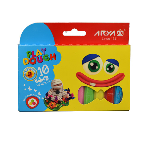 خمیر بازی 10 رنگ اریا 1048