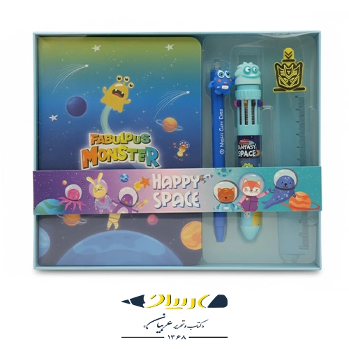 ست لوازم تحریر فندل مجموعه ۴ تکه