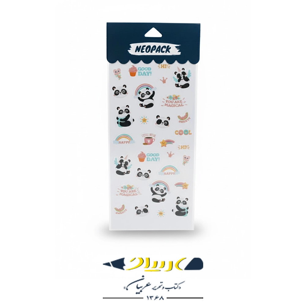 استیکر نئوپک – طرح پاندا