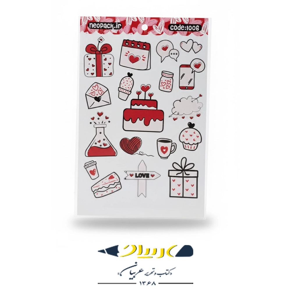 استیکر نئوپک – طرح ولنتاین