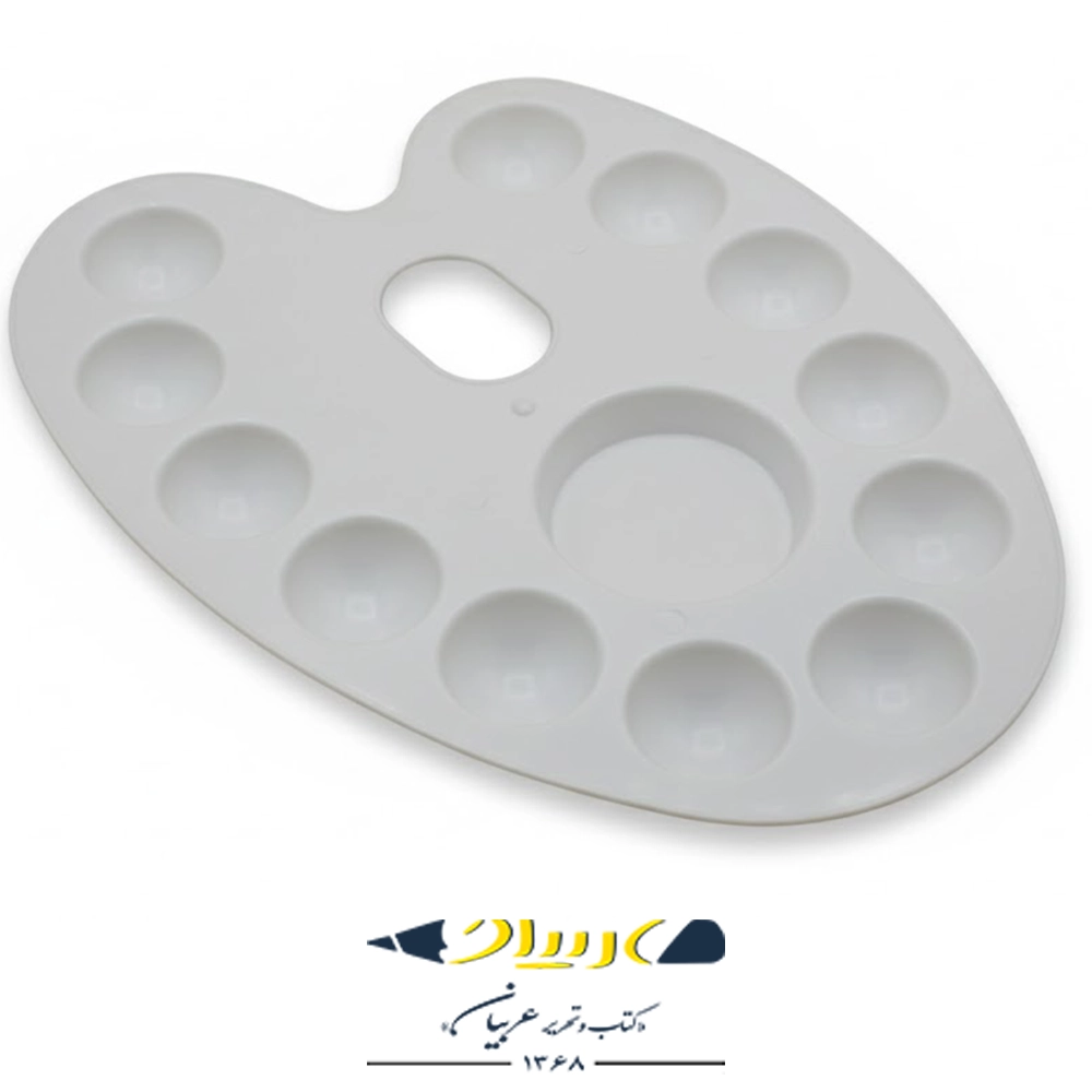 پالت رنگ تخم‌ مرغی بیضی