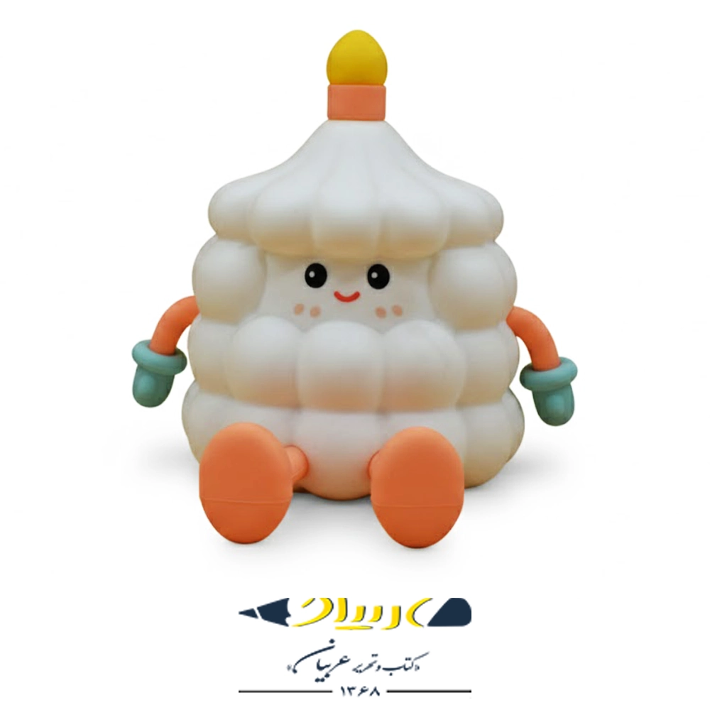 چراغ خواب سیلیکونی طرح کیک - مدل QW-D17