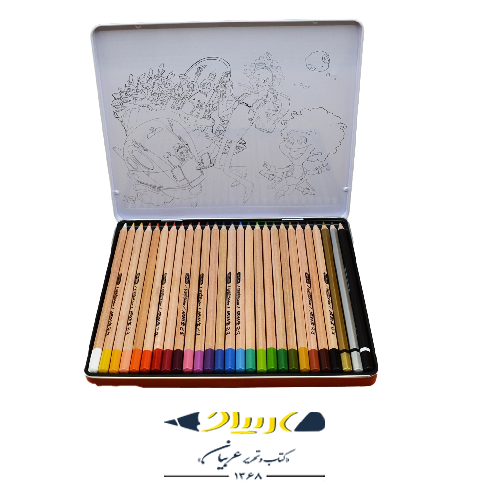 arya-colored-pencil-24-plus-3-colors-metal-box-colour-pencil-2